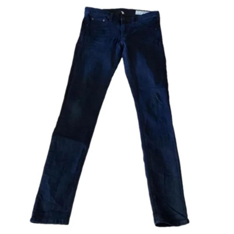 Rag & Bone Rag & Bone JEAN Dark Wash Legging Skinny Jeans 28 Size 28" / US 6 / IT 42 - 2 Thumbnail