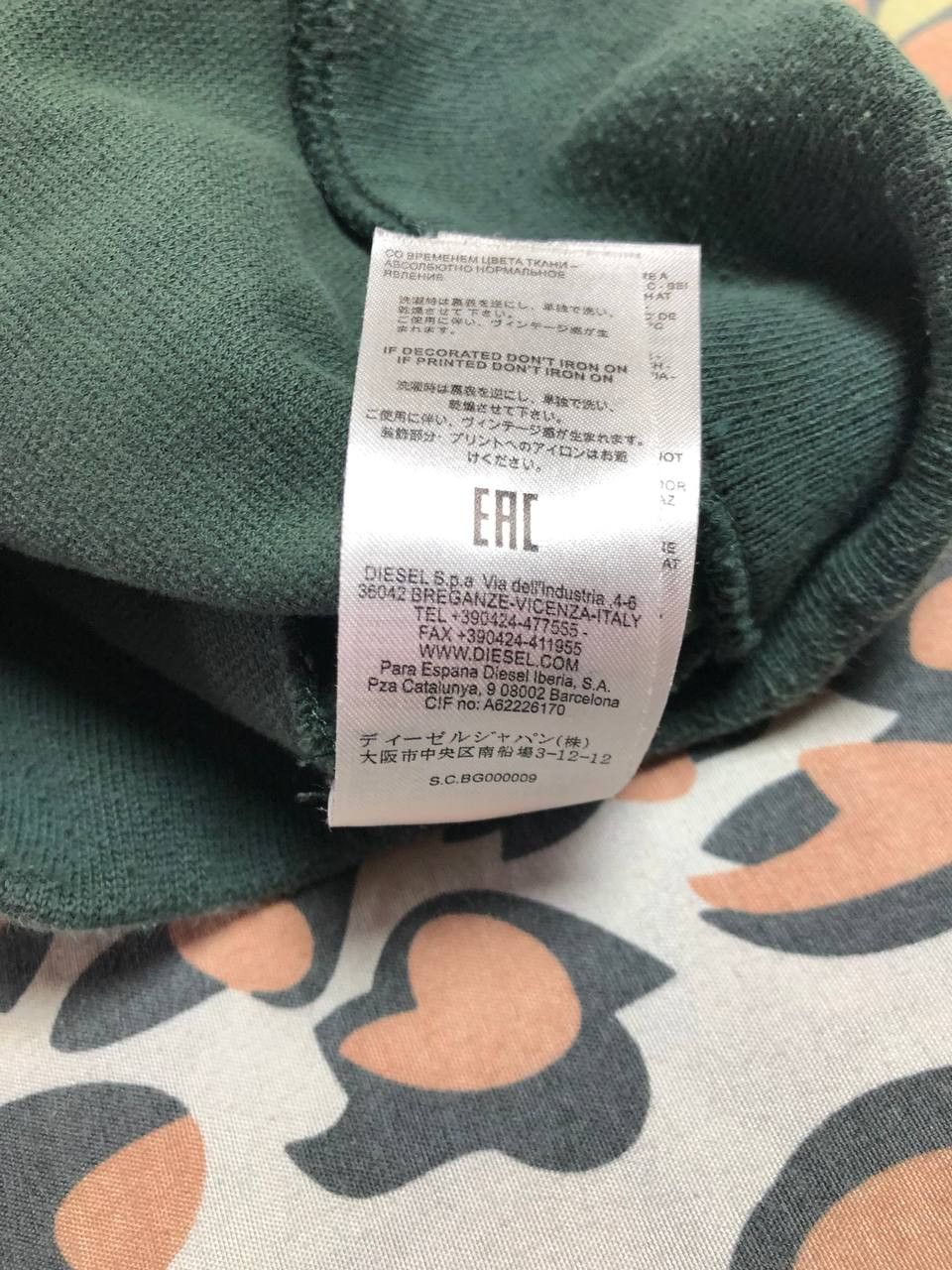 Diesel × Vintage Vintage Diesel Boxy Archival Zip Hoodie Y2K Size US M / EU 48-50 / 2 - 5 Thumbnail