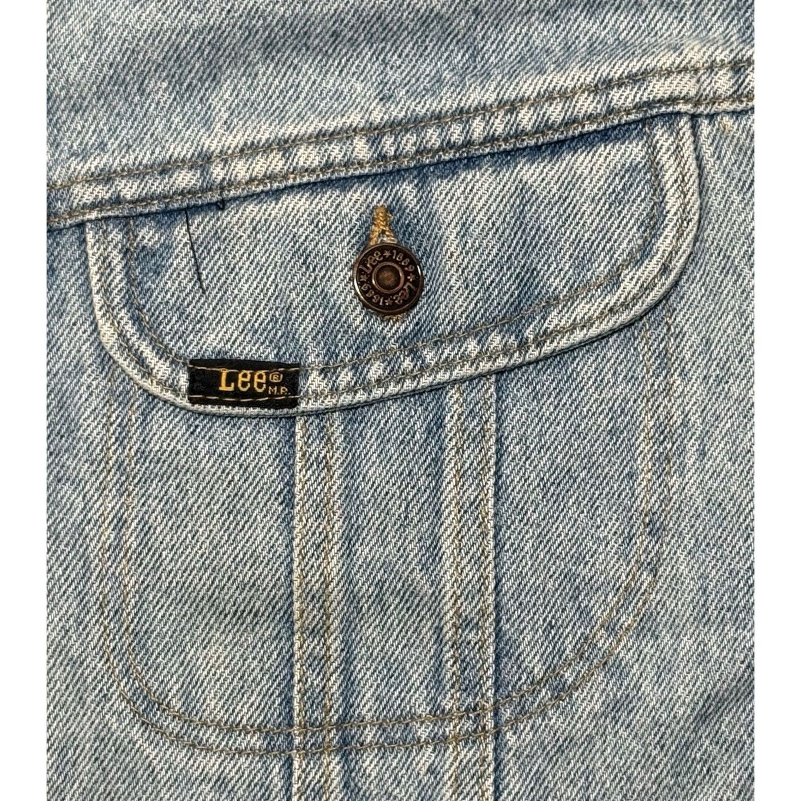 Lee VINTAGE Lee Riders Boston Chicken Denim Jacket XL Market Fast Food 80s Mens Blue Size US XL / EU 56 / 4 - 5 Thumbnail