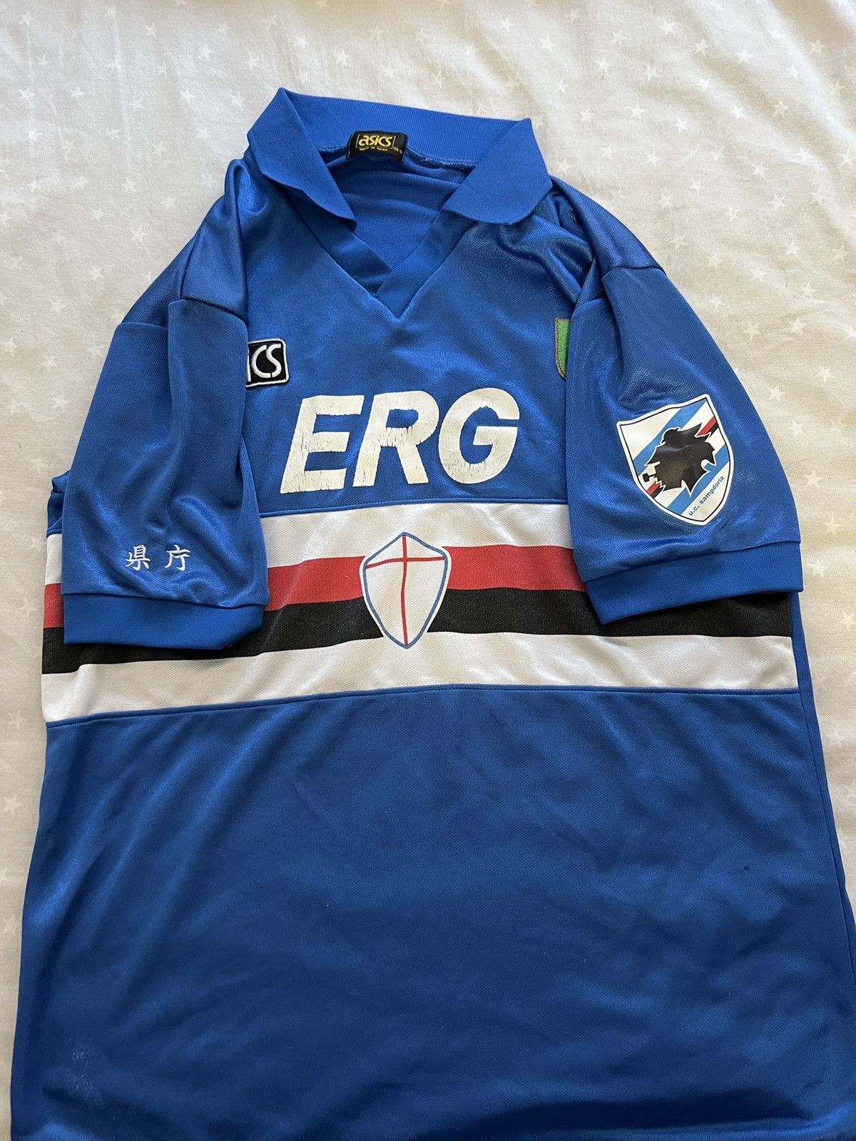 Asics Sampdoria 1992 ASICS Kit Size US M / EU 48-50 / 2 - 2 Thumbnail