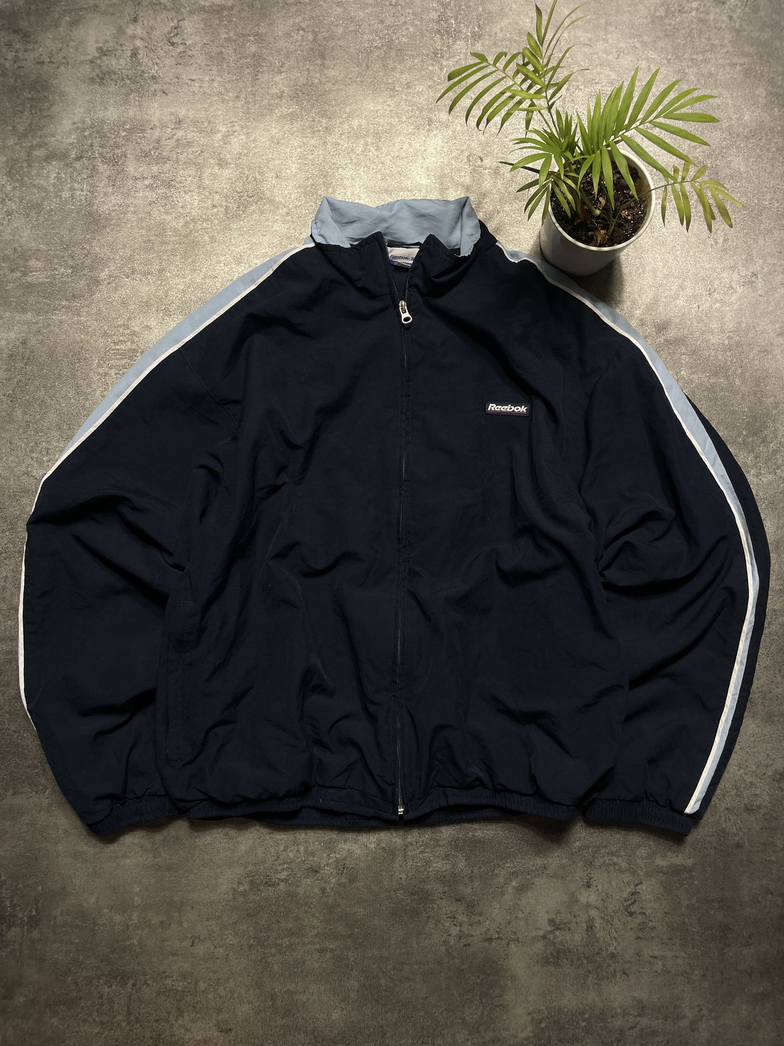 Reebok RARE Vintage Y2K Reebok Sweatshirt Zip Size US L / EU 52-54 / 3 - 1 Thumbnail