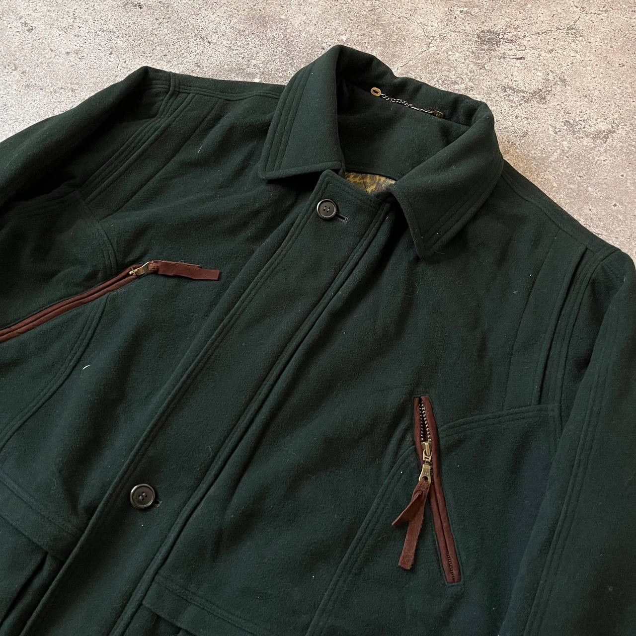 Designer × Japanese Brand × Vintage Vintage 80s-90s Italian Wool Cashemere Coat Jacket Size US XL / EU 56 / 4 - 2 Thumbnail