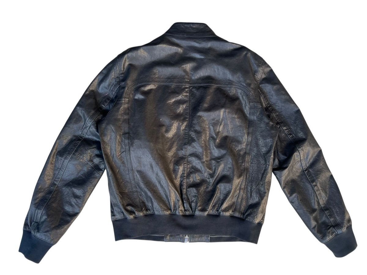 Hugo Boss Hugo Boss Italian Lamb Napa Leather Racer Jacket Size US M / EU 48-50 / 2 - 19 Thumbnail