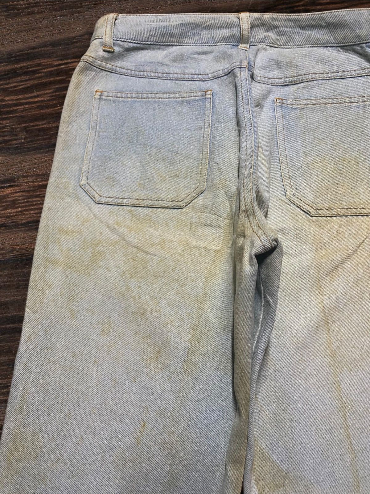 Japanese Brand Vtg Japanese Brand African Beat Club Rusty Flare Bush Pants Size US 29 - 9 Thumbnail