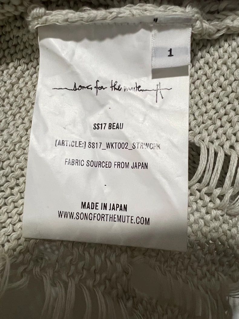 Song For The Mute Song For The Mute size 1 ripped sweater Size S / US 4 / IT 40 - 5 Thumbnail