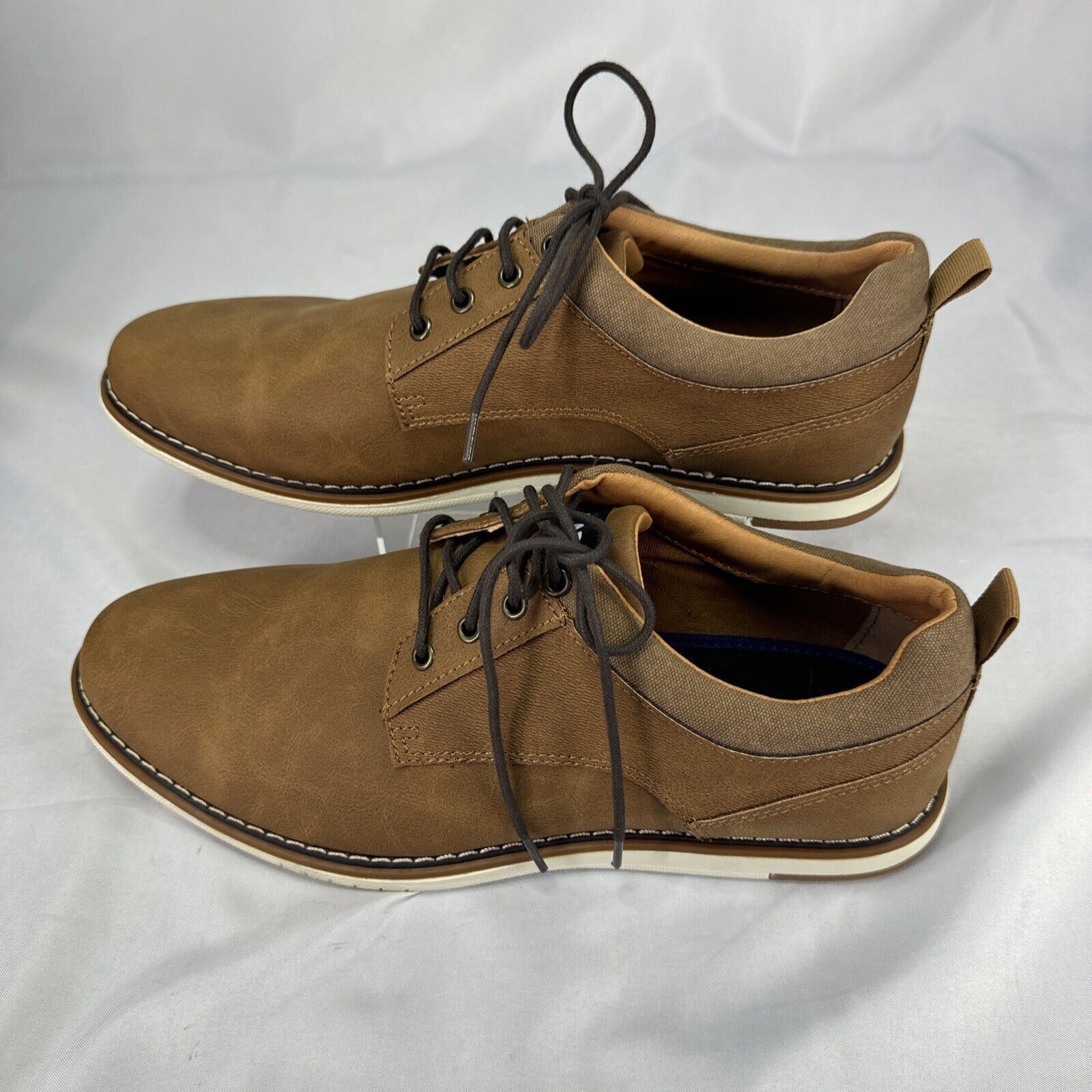 Madden NYC Madden M-Loou Oxford, Men's Size 10.5 M, Cognac Look New Size US 10 / EU 43 - 6 Thumbnail