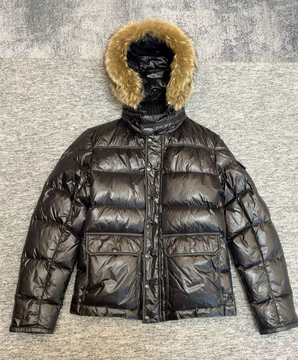 Moncler moncler maya series black hooded down jacket Size US S / EU 44-46 / 1 - 1 Thumbnail