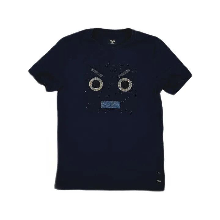 Fendi Fendi Casual Fashion Round Neck T-Shirt 0079 Size US L / EU 52-54 / 3 - 1 Thumbnail
