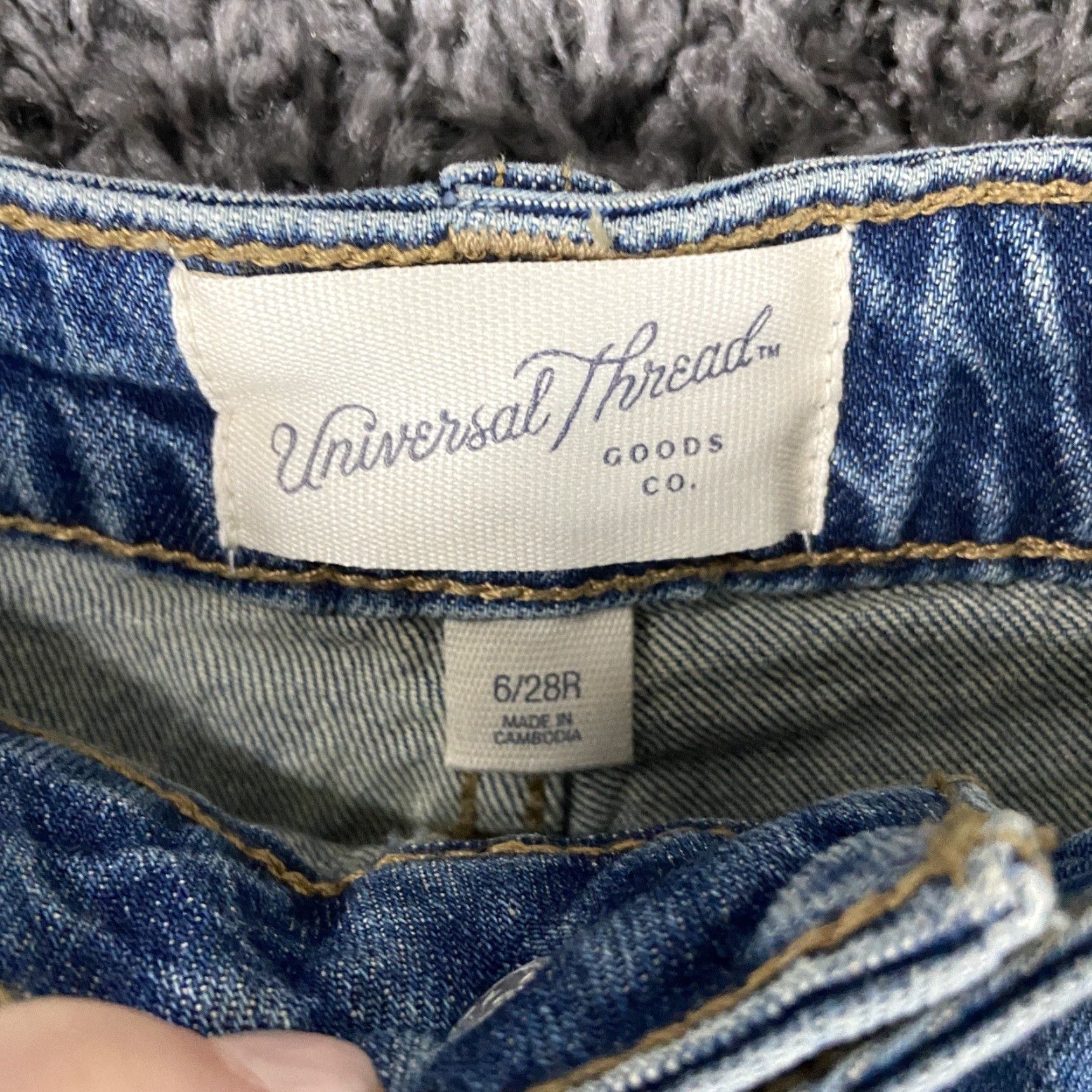 Vintage VINTAGE Universal Threads Bermuda Shorts Women's 6 Blue Size 28" / US 6 / IT 42 - 6 Thumbnail