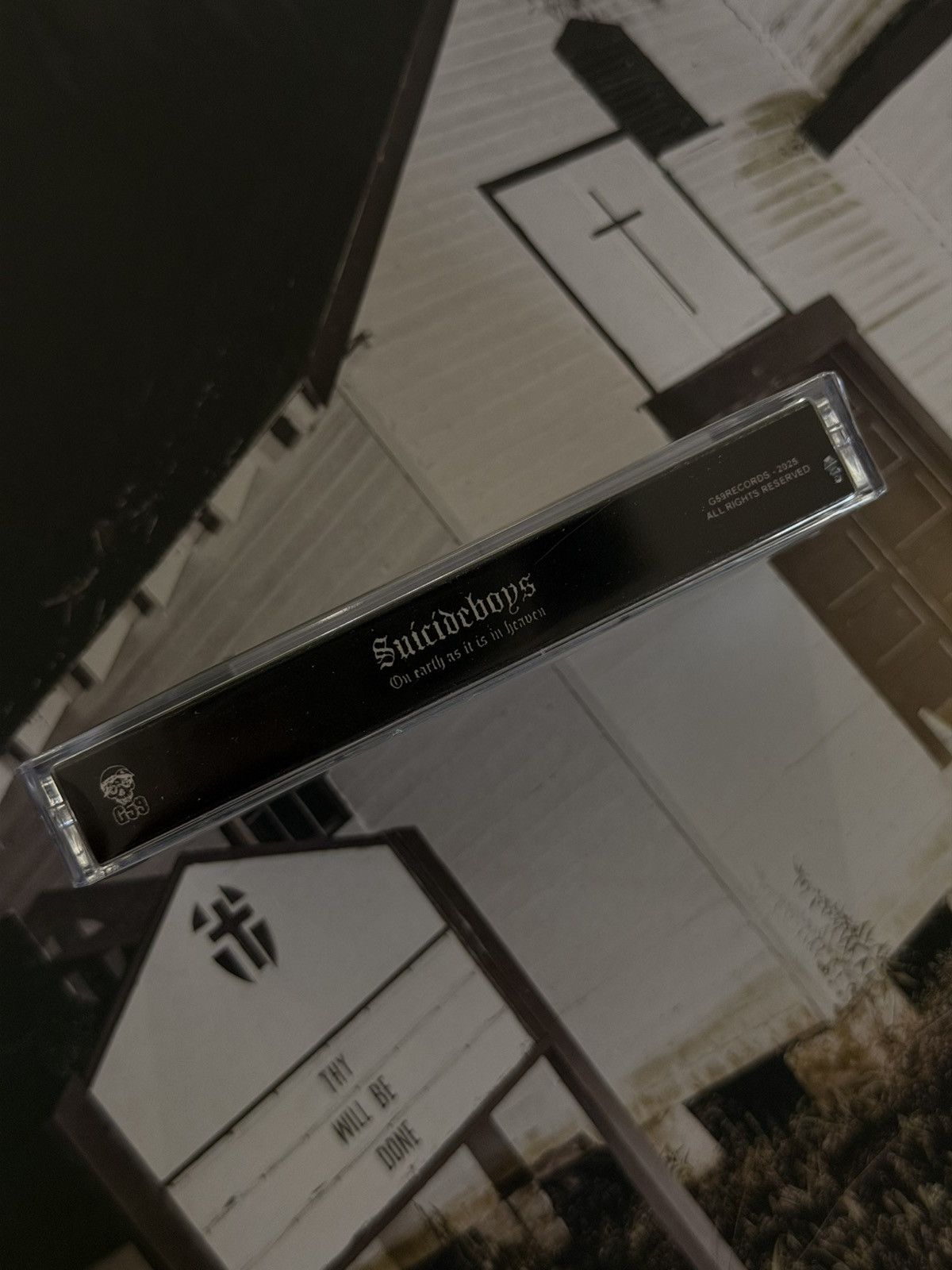 G59 Records G59 $uicideboy$ Thy Will Be Done Cassette Size ONE SIZE - 3 Thumbnail