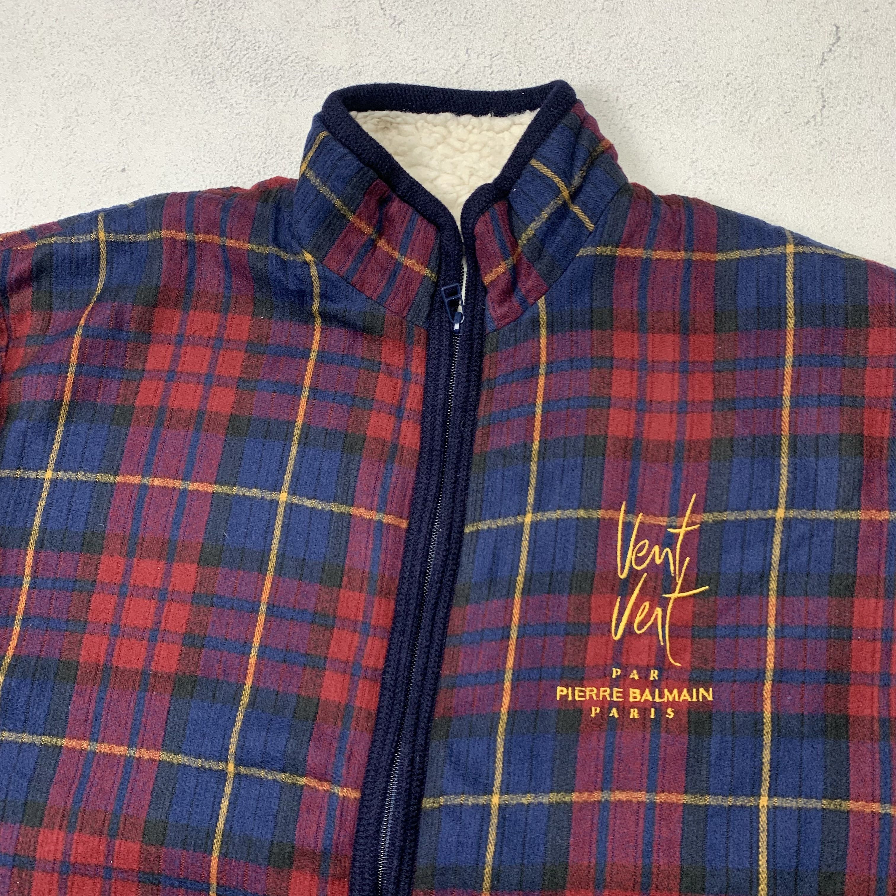 Pierre Balmain Vintage Pierre Balmain Plaid Tartan Jacket Size US M / EU 48-50 / 2 - 3 Thumbnail