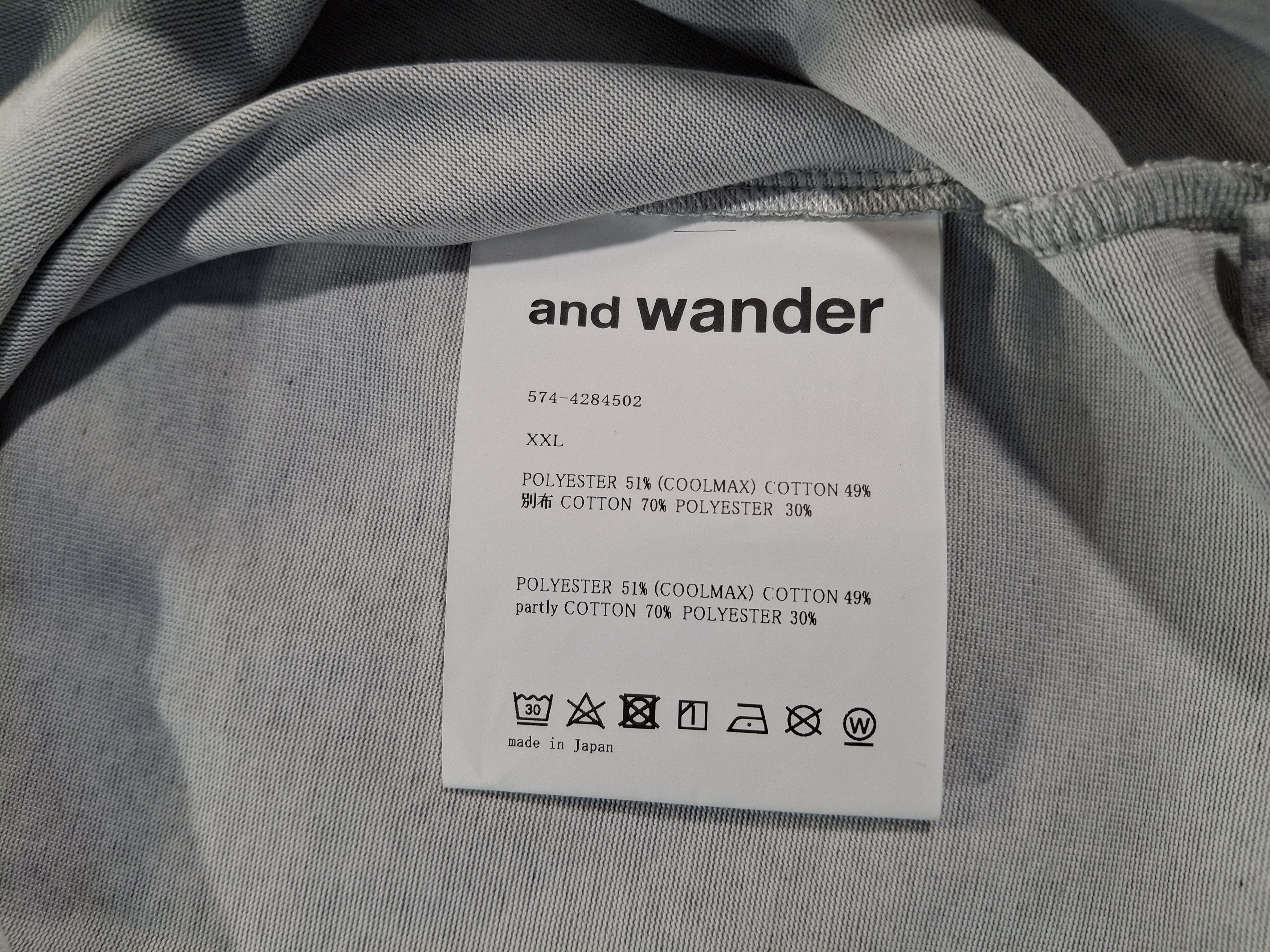 And Wander × HIDDEN Hidden NY x And Wander Mt. Fuji Lenticular Pocket T-Shirt Size US XXL / EU 58 / 5 - 8 Thumbnail