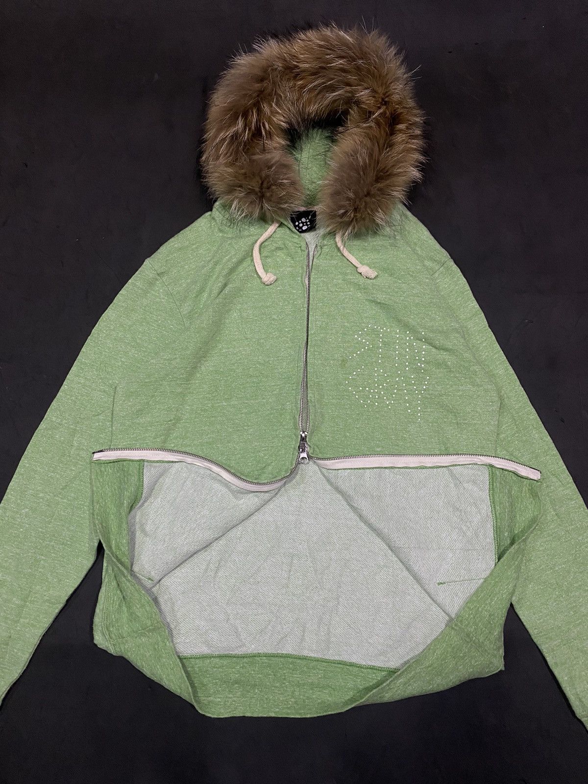 If Six Was Nine 💸BINDINGOFFER💸Polcadot Furhoodie Kmrii Lgb Ifsixwasnine Size US L / EU 52-54 / 3 - 2 Thumbnail