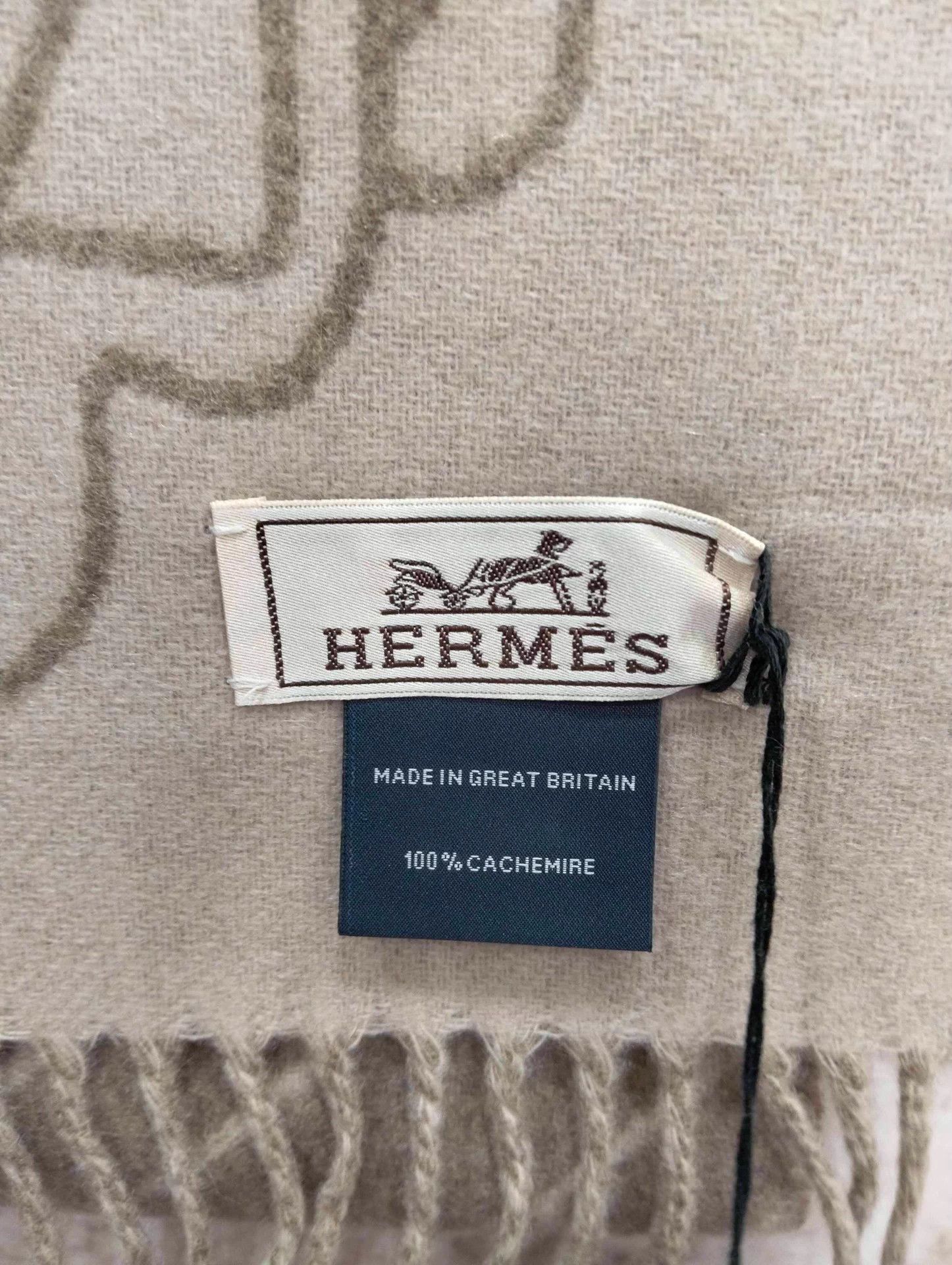 Hermes Hermes men's silk scarf Size ONE SIZE - 3 Thumbnail