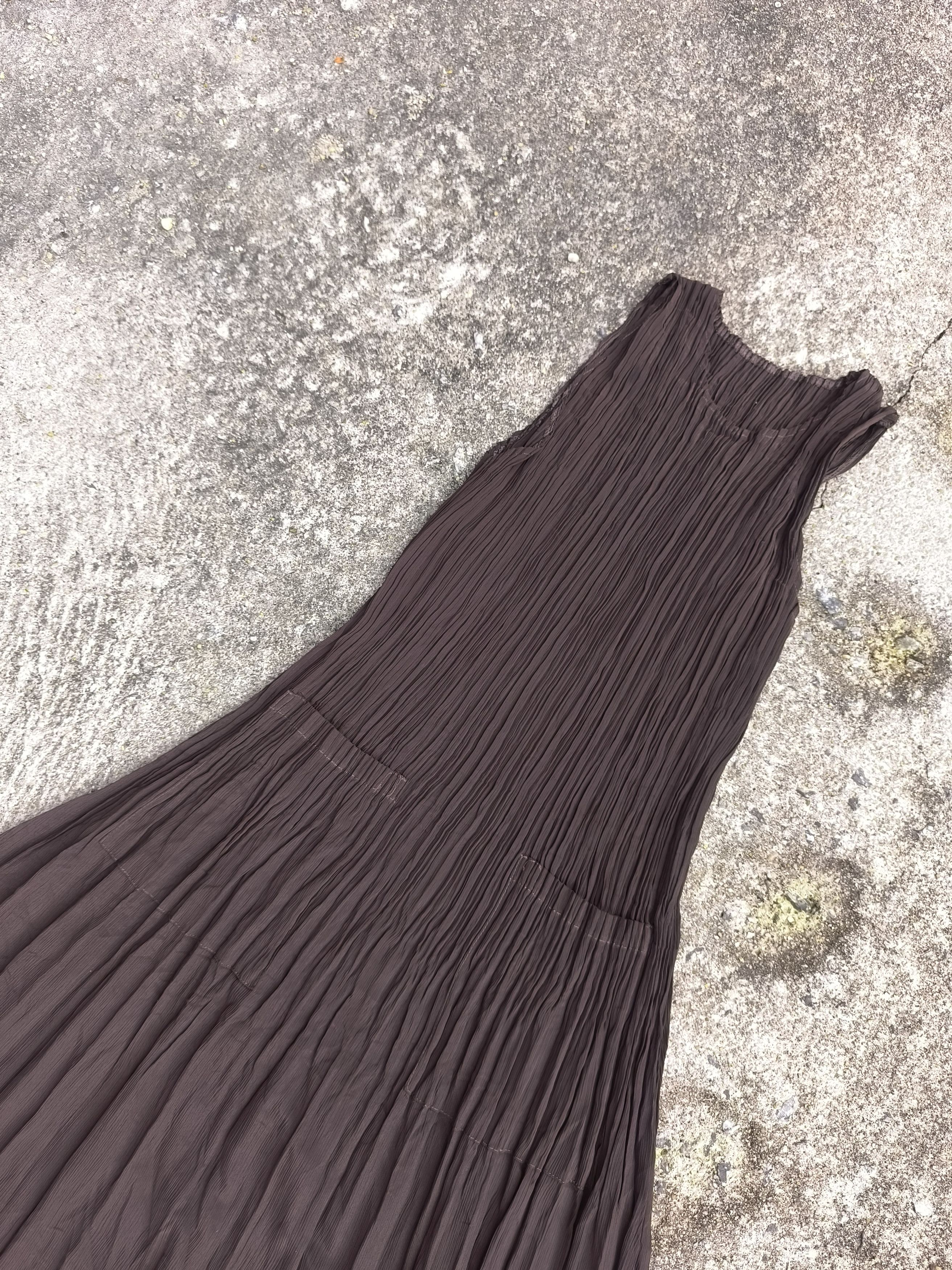 Japanese Brand × Vintage VINTAGE DRESS PLEATED LIKE PLEATS PLEASE DRESS Size M / US 6-8 / IT 42-44 - 6 Thumbnail