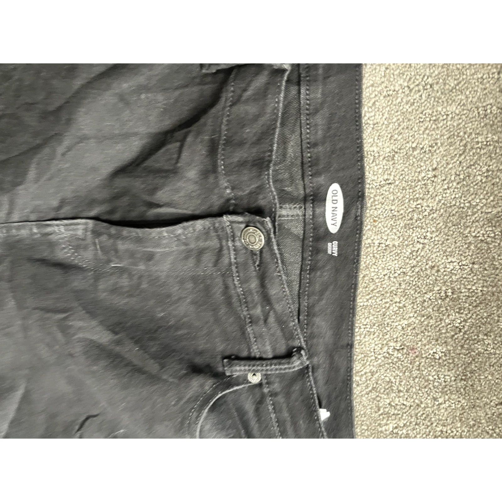 Old Navy Old Navy Womens 14 Tall Black Jeans Skinny Denim The Darling Ladies Size 36" / US 14 / IT 50 - 5 Thumbnail