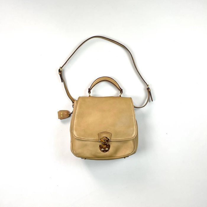 Miu Miu Y2K Vintage Leather Handbag