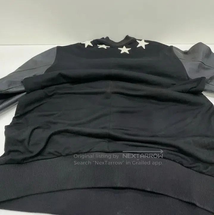 Givenchy Givenchy Star-Embellished Black Bomber Jacket. Size US M / EU 48-50 / 2 - 9 Thumbnail
