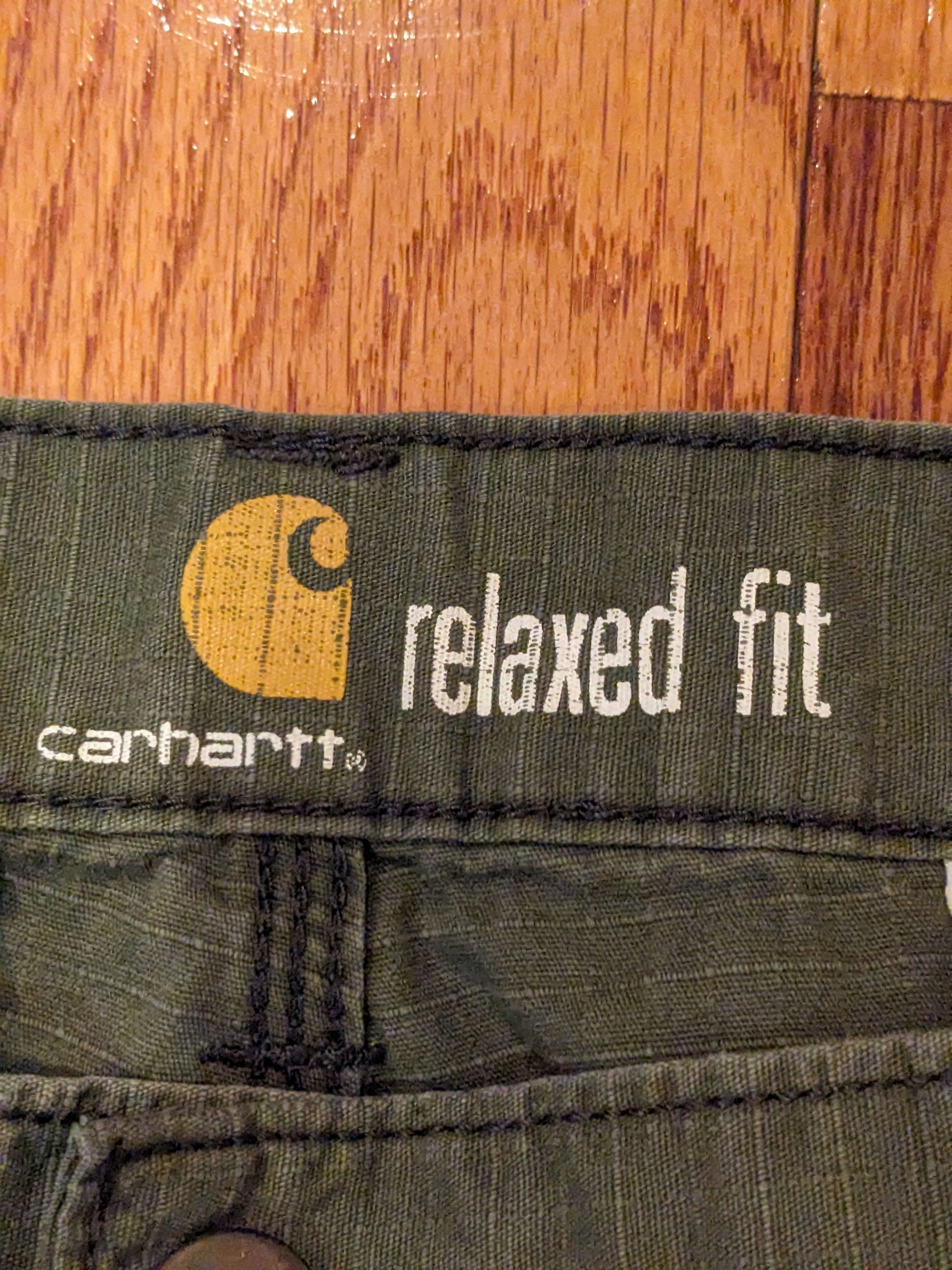 Carhartt × Vintage Vintage Carhartt 40 x 32 Relaxed Fit Green Pants Size US 40 / EU 56 - 6 Thumbnail