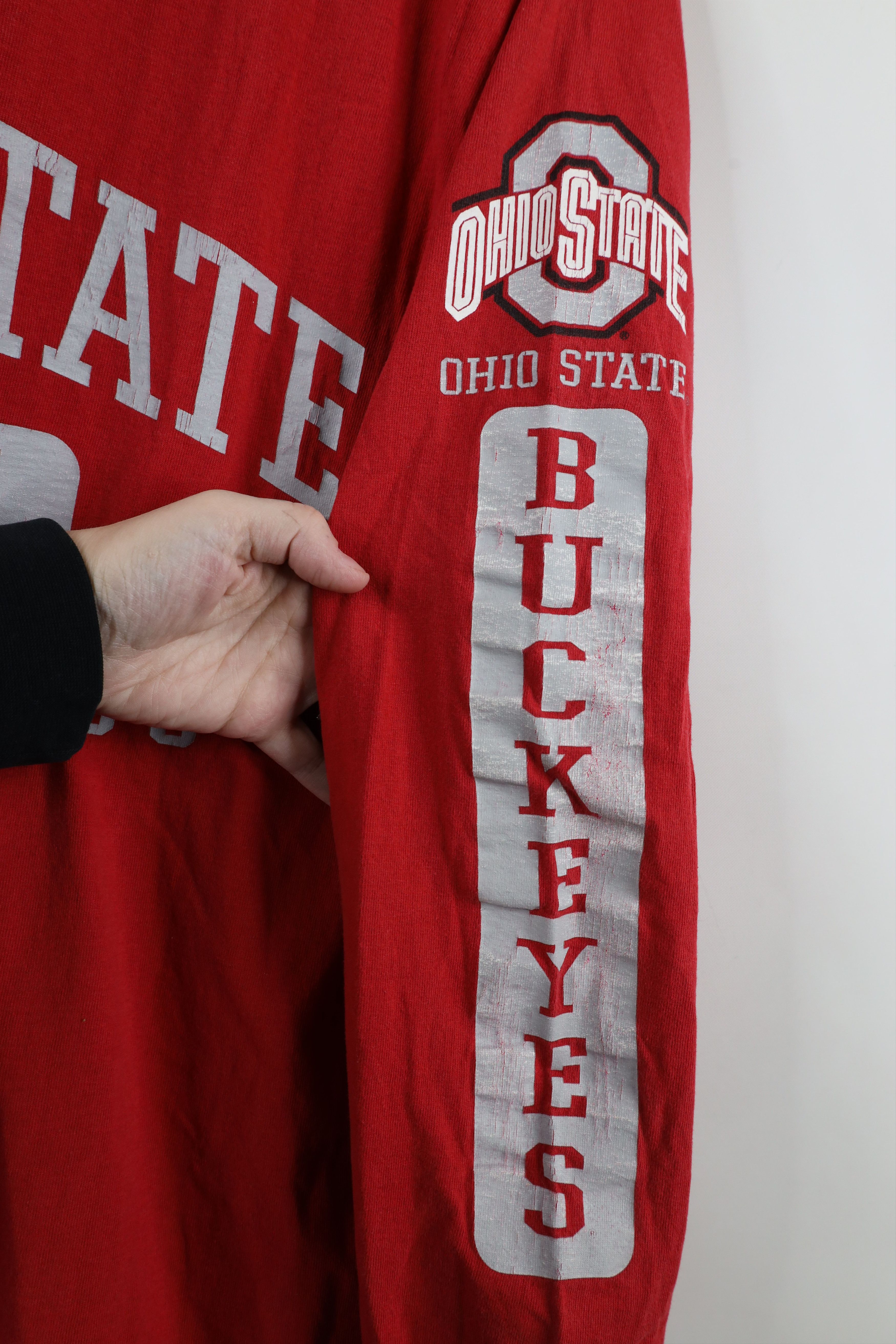 Vintage Vintage 90s Out Ohio State University Long Sleeve T-Shirt Size US M / EU 48-50 / 2 - 6 Thumbnail