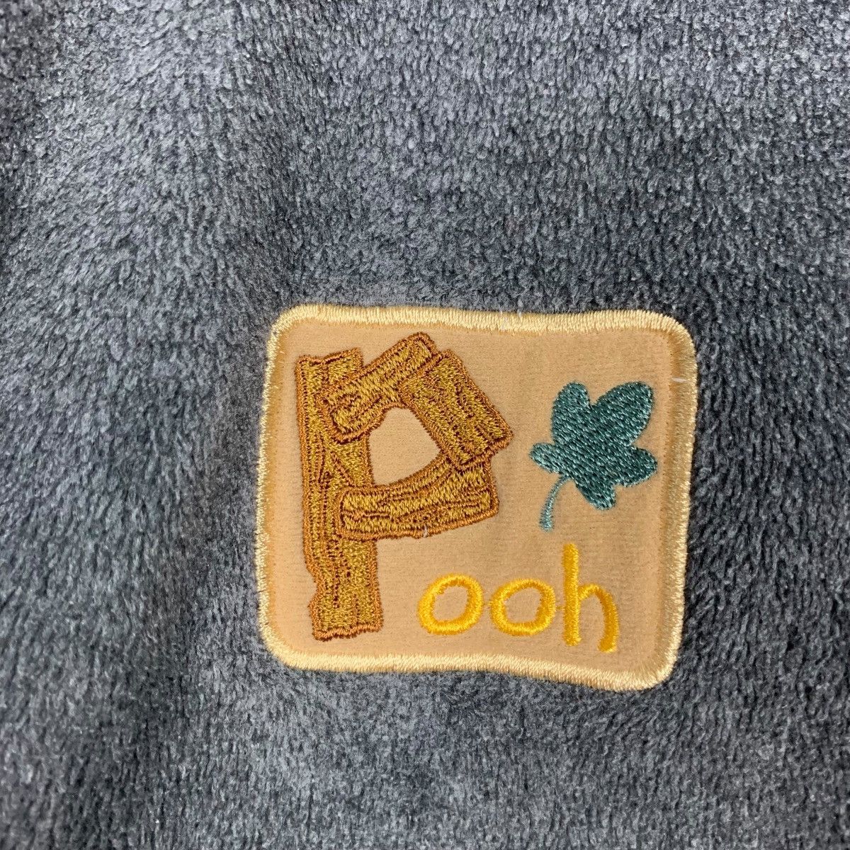Cartoon Network Y2K Vintage POOH Fleece Bomber Jacket #2341-C105 Size US S / EU 44-46 / 1 - 12 Thumbnail