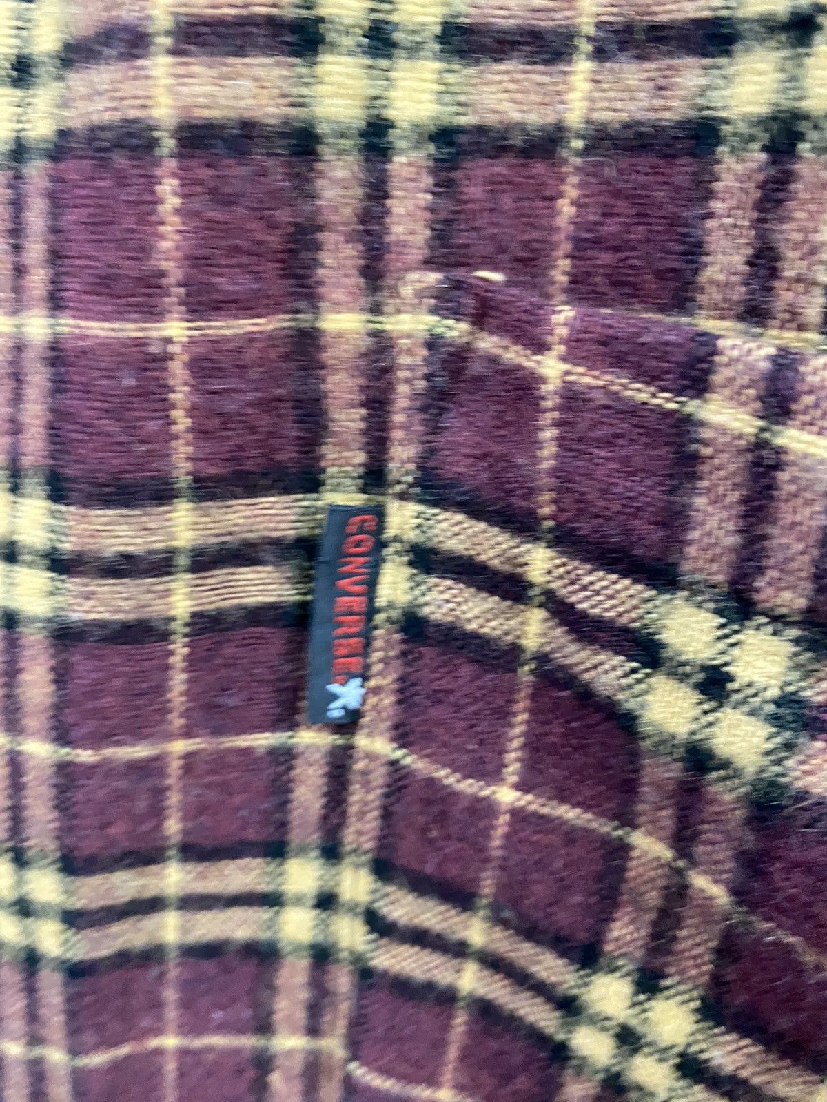 Converse × Vintage Vtg Converse Wool Plaid Jacket Size US M / EU 48-50 / 2 - 12 Thumbnail