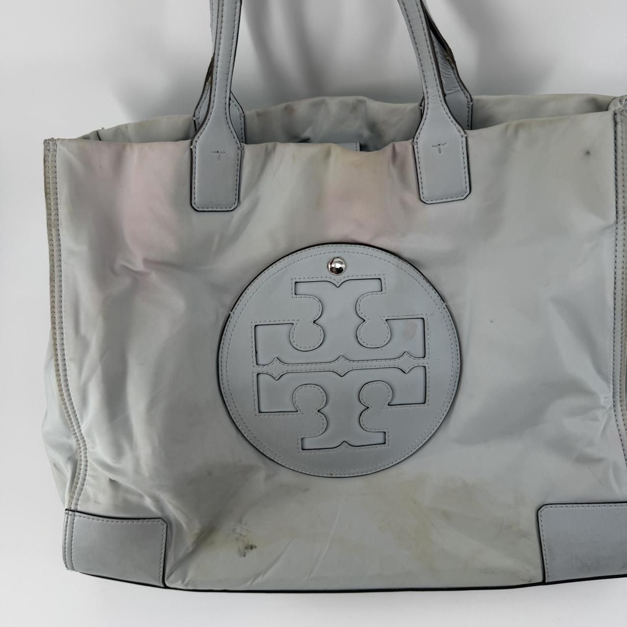 Tory Burch Tory Burch Ella Nylon Tote - Light Blue/Gray Size ONE SIZE - 2 Thumbnail