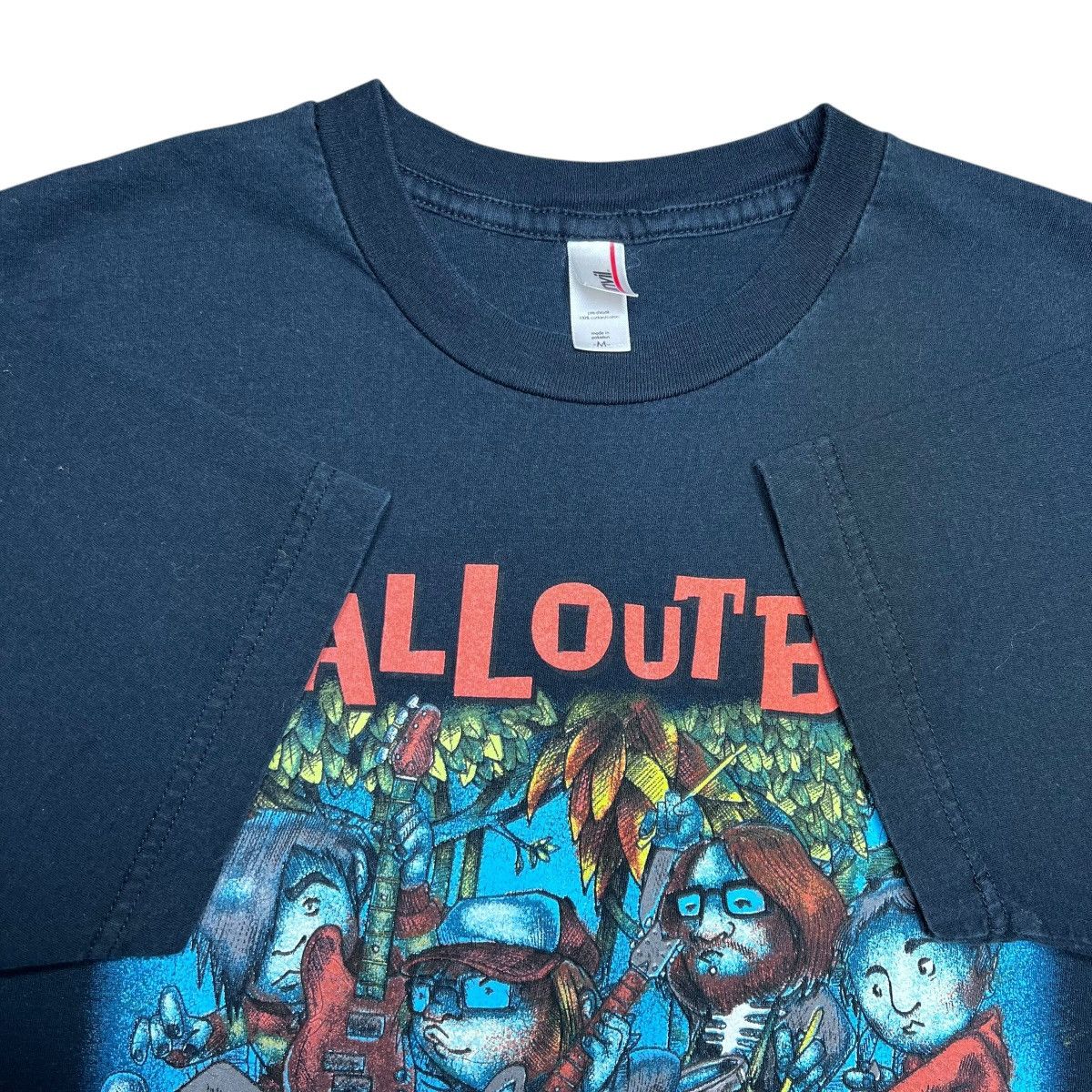Band Tees Vintage 2007 Fall Out Boy Young Wild Things Tour Band TShirt Size US M / EU 48-50 / 2 - 3 Thumbnail
