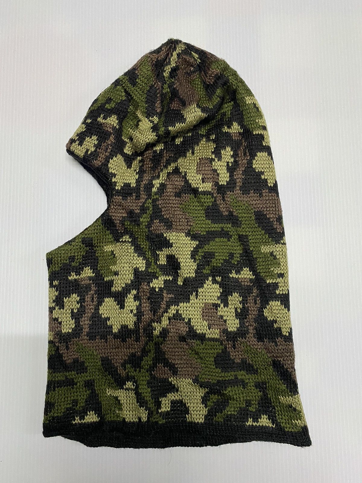 Japanese Brand Unknown Balaclava Camo Full Mask Size ONE SIZE - 1 Thumbnail
