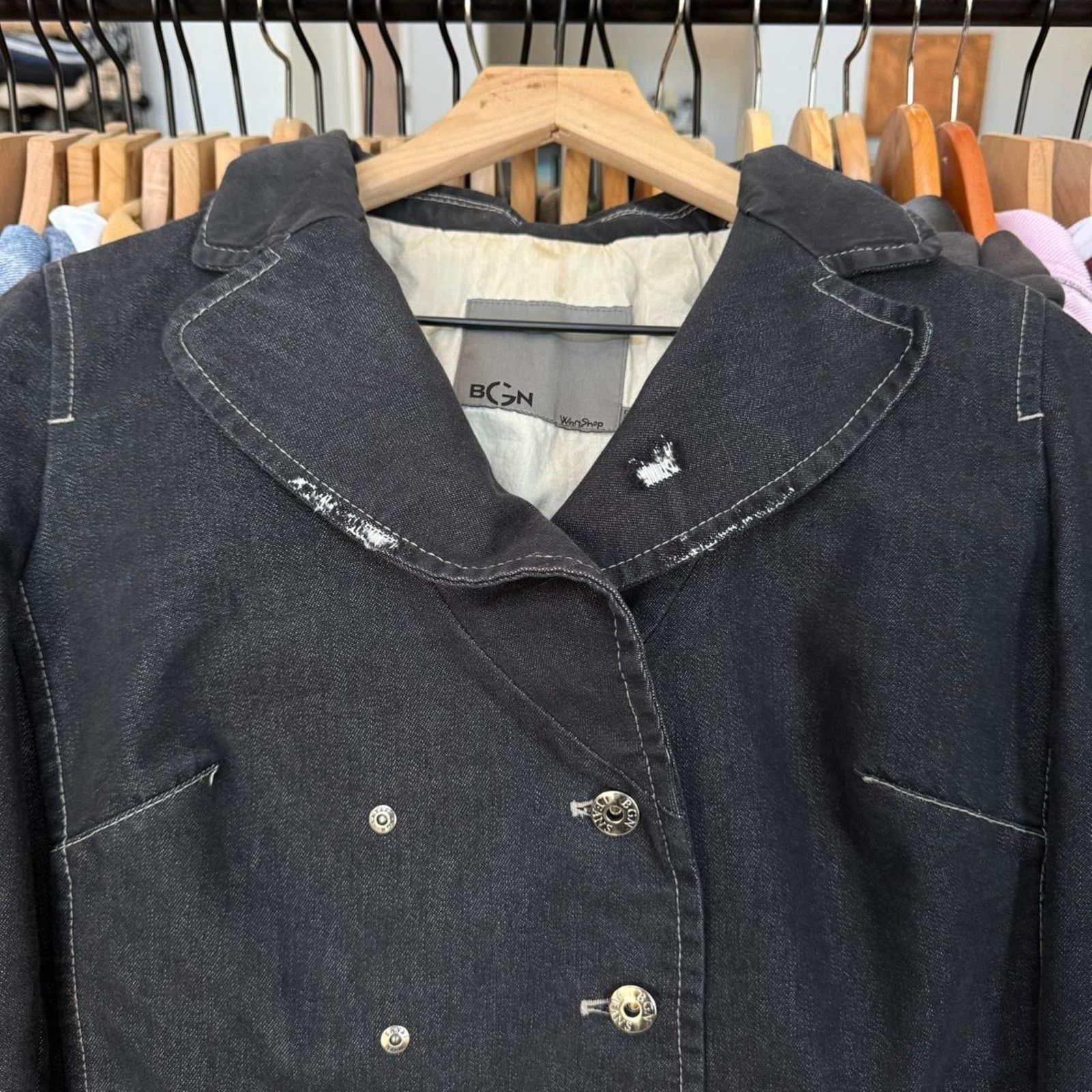 Other Vintage Y2K Women's BGN Workshop High Quality Jacket Size L / US 10 / IT 46 - 2 Thumbnail
