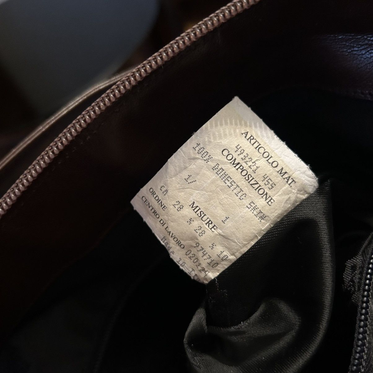 Moschino 90s Moschino leather brown messenger bag Size ONE SIZE - 9 Thumbnail