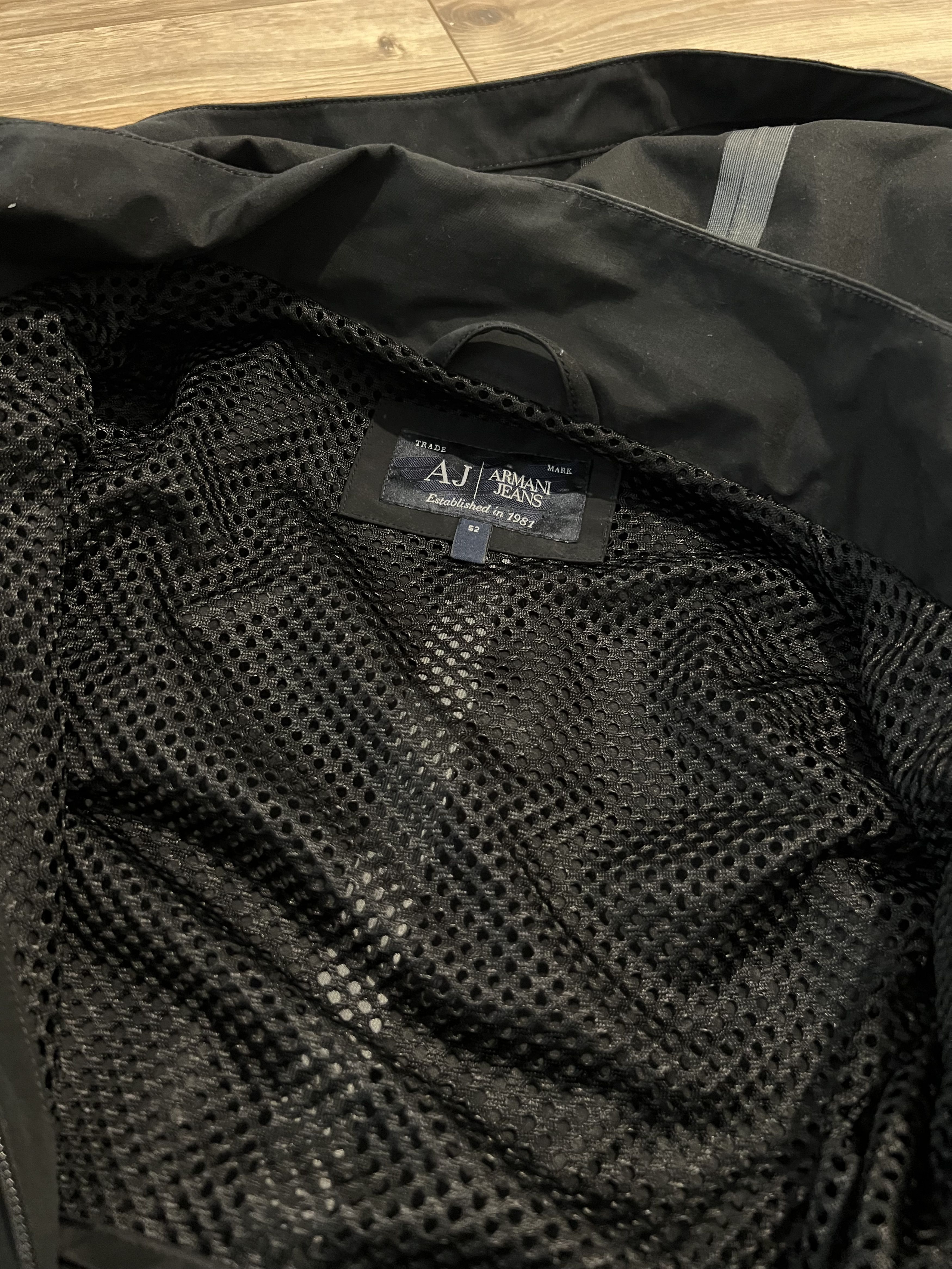 Armani × Emporio Armani × Giorgio Armani Waterproof Jacket Armani Jeans Nylon Coat Size US M / EU 48-50 / 2 - 10 Thumbnail