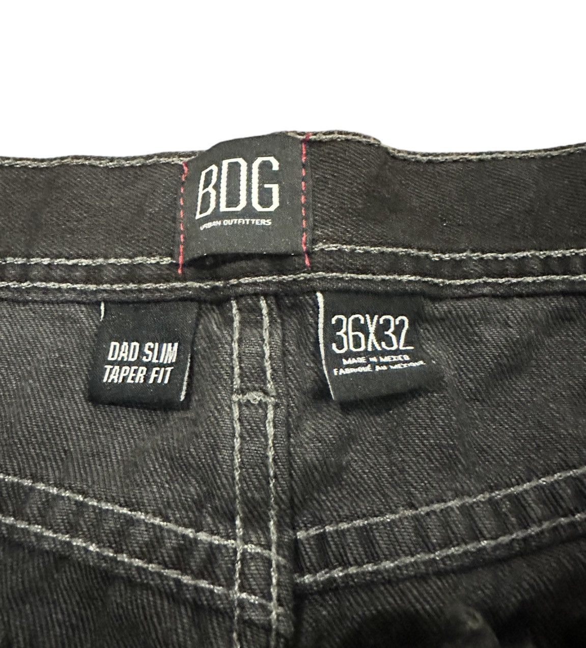 Jaded London BDG DENIM PATCH JEANS Size US 36 / EU 52 - 6 Thumbnail