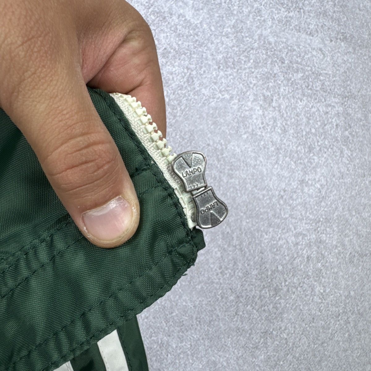 Moncler Men`s Moncler Emile Green Nylon Bomber Jacket Size 2 / M Size US M / EU 48-50 / 2 - 16 Thumbnail
