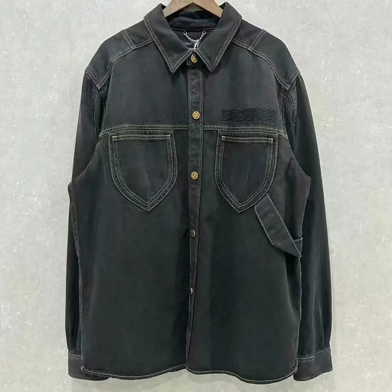 Louis Vuitton louis vuitton vintage long sleeve denim jacket-dmc Size US L / EU 52-54 / 3 - 1 Thumbnail