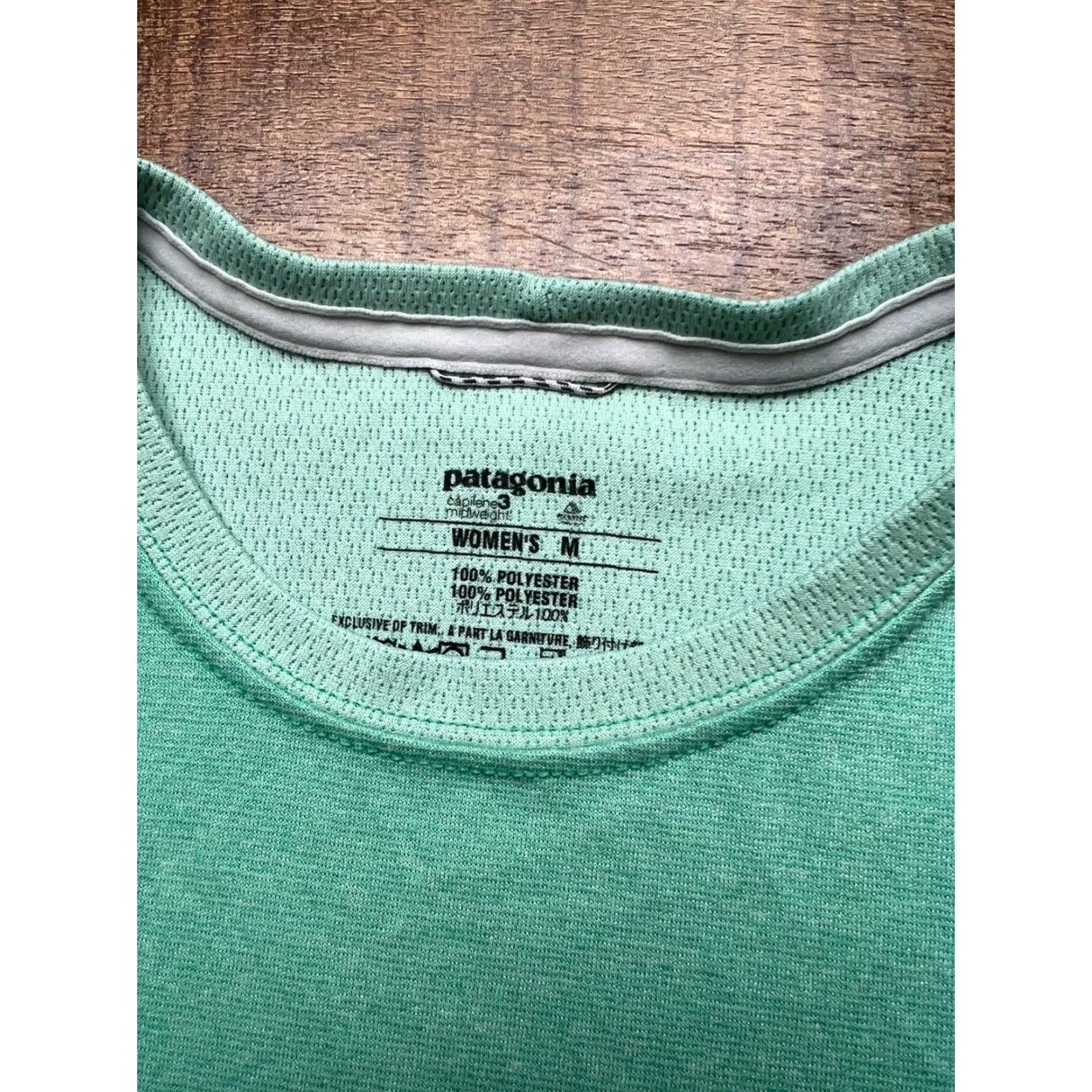 Patagonia Patagonia Capilene 3 Shirt Womens Medium Baselayer Long Sleeve Midweight Athletic Relaxed Crew Neck Blue Size M / US 6-8 / IT 42-44 - 4 Thumbnail