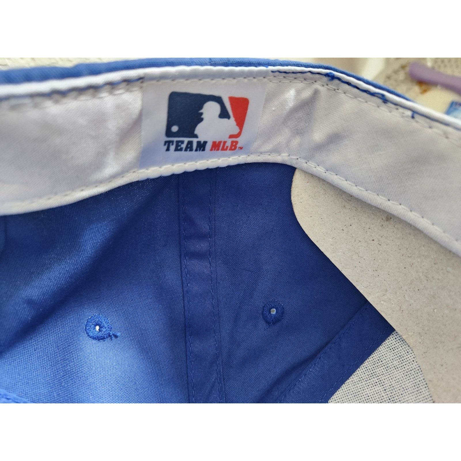 Other Team MLB Chicago Cubs Baseball Velcro Cap Size ONE SIZE - 6 Thumbnail