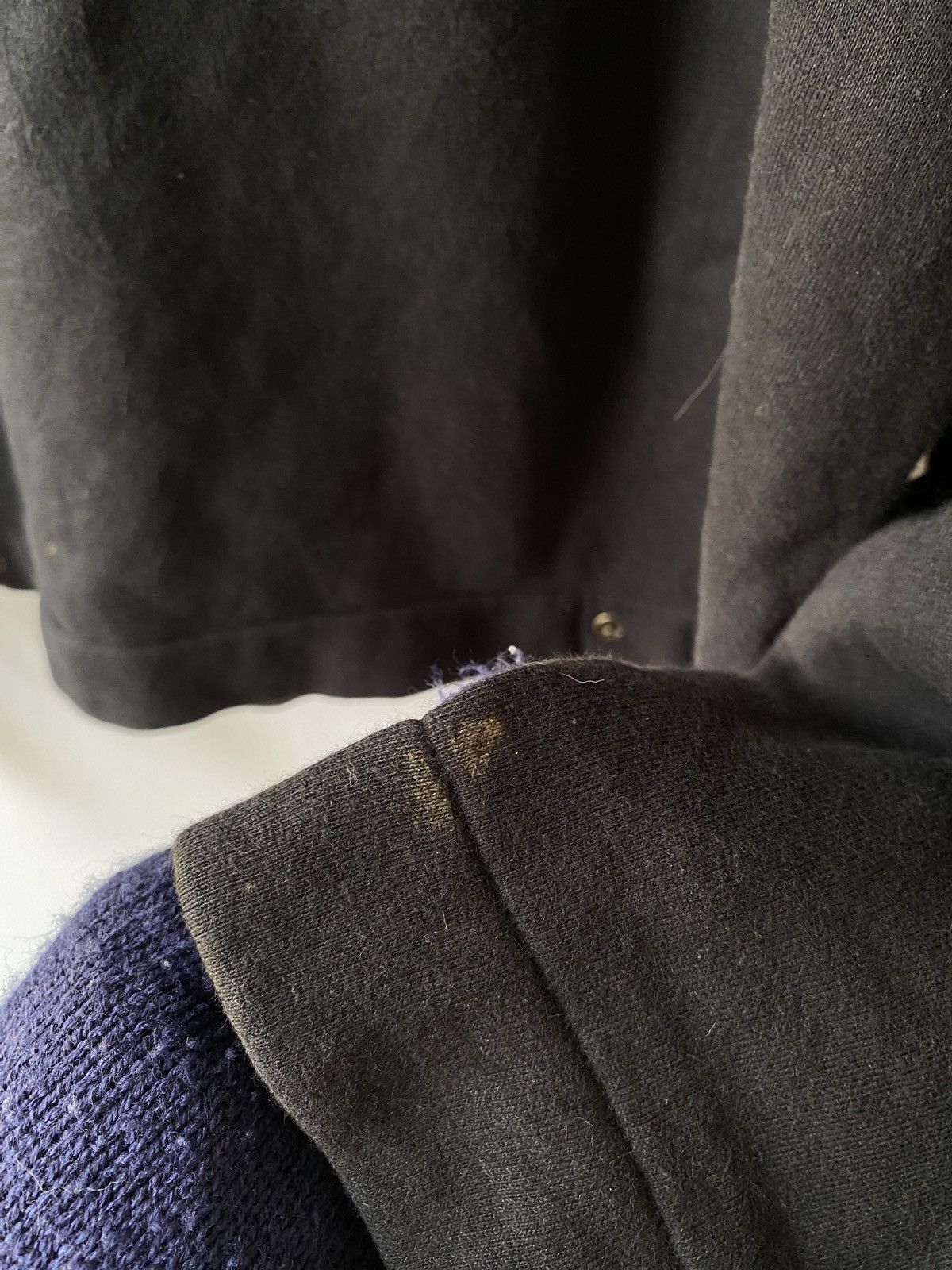 agnes b. Vintage Agnes B Black Zipper Jacket Size US L / EU 52-54 / 3 - 12 Thumbnail