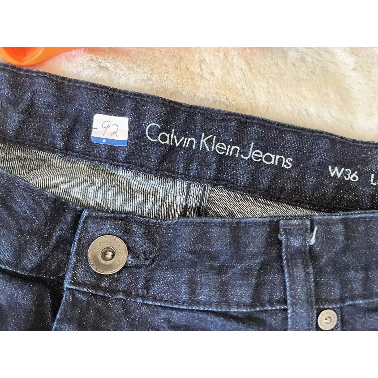 Calvin Klein Calvin Klein Straight Jeans womens size w36x32 Cotton Blend Size 36" / US 14 / IT 50 - 5 Thumbnail