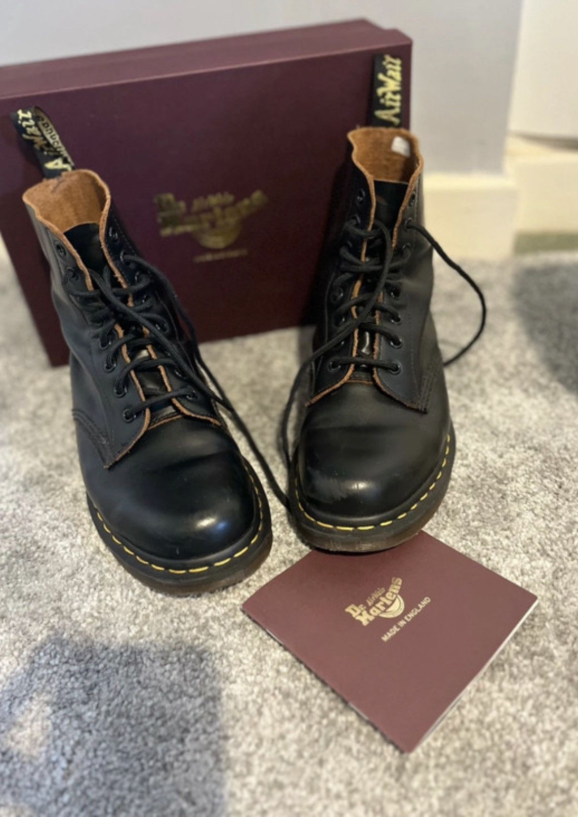 Dr. Martens Dr. Martens Made in England 8 UK | Like New | With Receipt Size US 8 / EU 41 - 1 Thumbnail