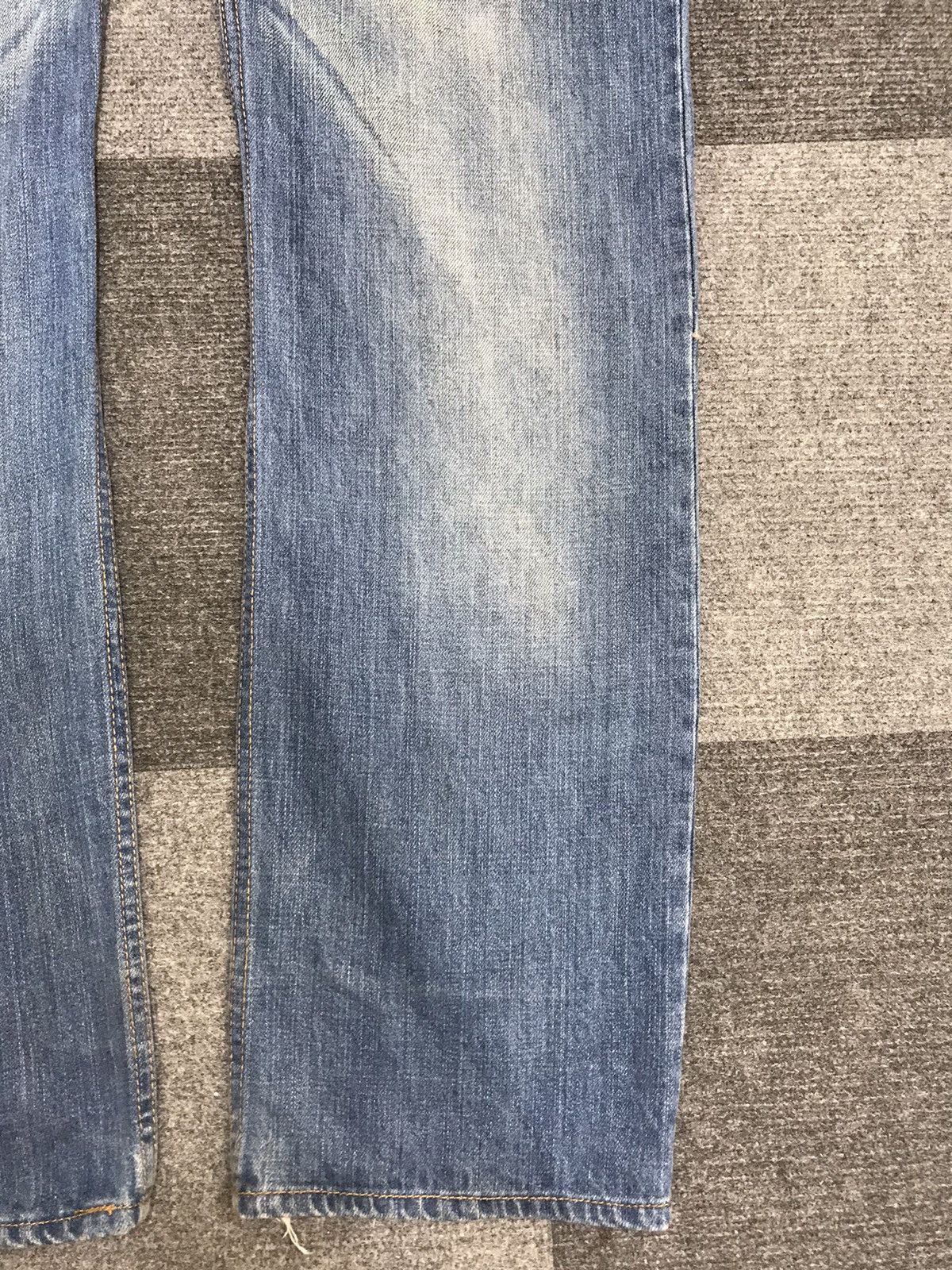 Japanese Brand 💥ARCHIVAL💥Dominate Double Waist Stone Wash Denim F450 Size US 34 / EU 50 - 8 Thumbnail