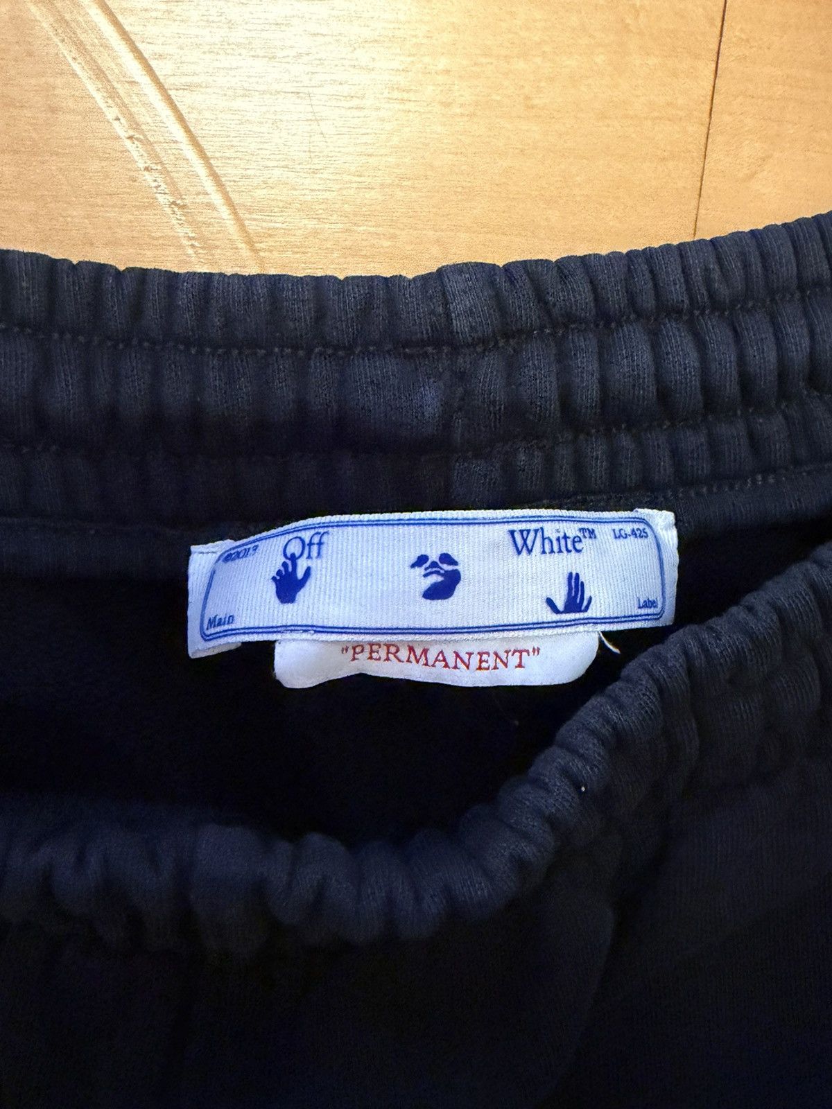 Off-White Off-White Black Logo Sweatpants Size US 32 / EU 48 - 3 Thumbnail