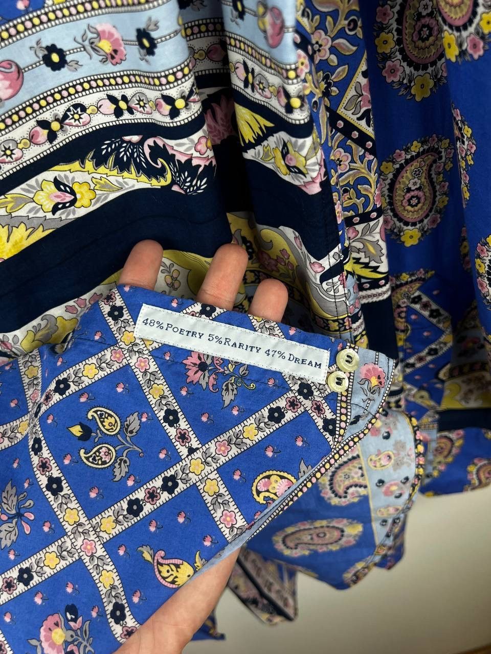 Etro Etro Milano luxury avant-garde shirts size L Size US L / EU 52-54 / 3 - 6 Thumbnail