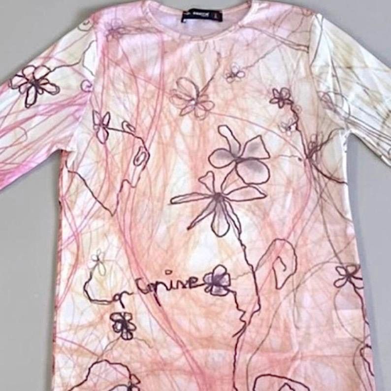 Other The Cop Copine Scribble Meshtop Size ONE SIZE - 2 Thumbnail