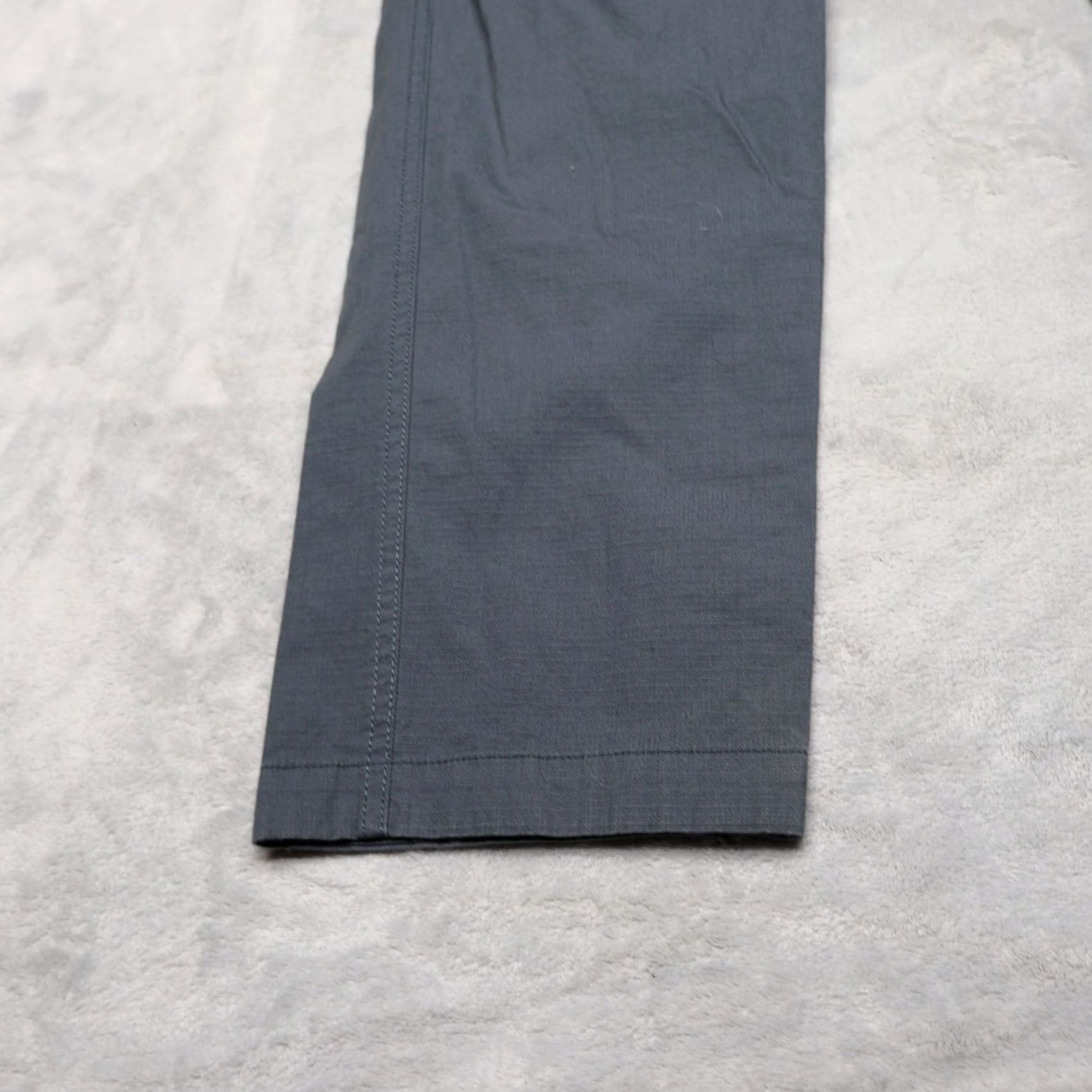 Vuori Vuori Pants Women XL Gray Ripstop Stretch Hiking Drawstring Casual Travel 36x30 Size 40" / US 18 - 3 Thumbnail