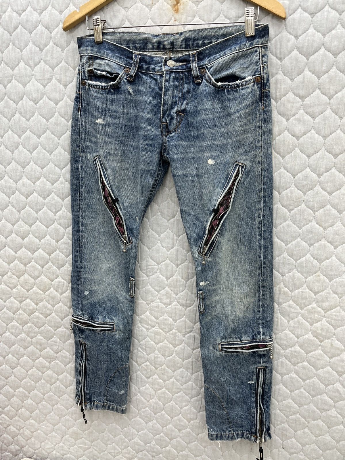 Seditionaries 🔥🔥🔥ARCHIVE RNA INC PUNK DENIM Size 29" - 2 Thumbnail