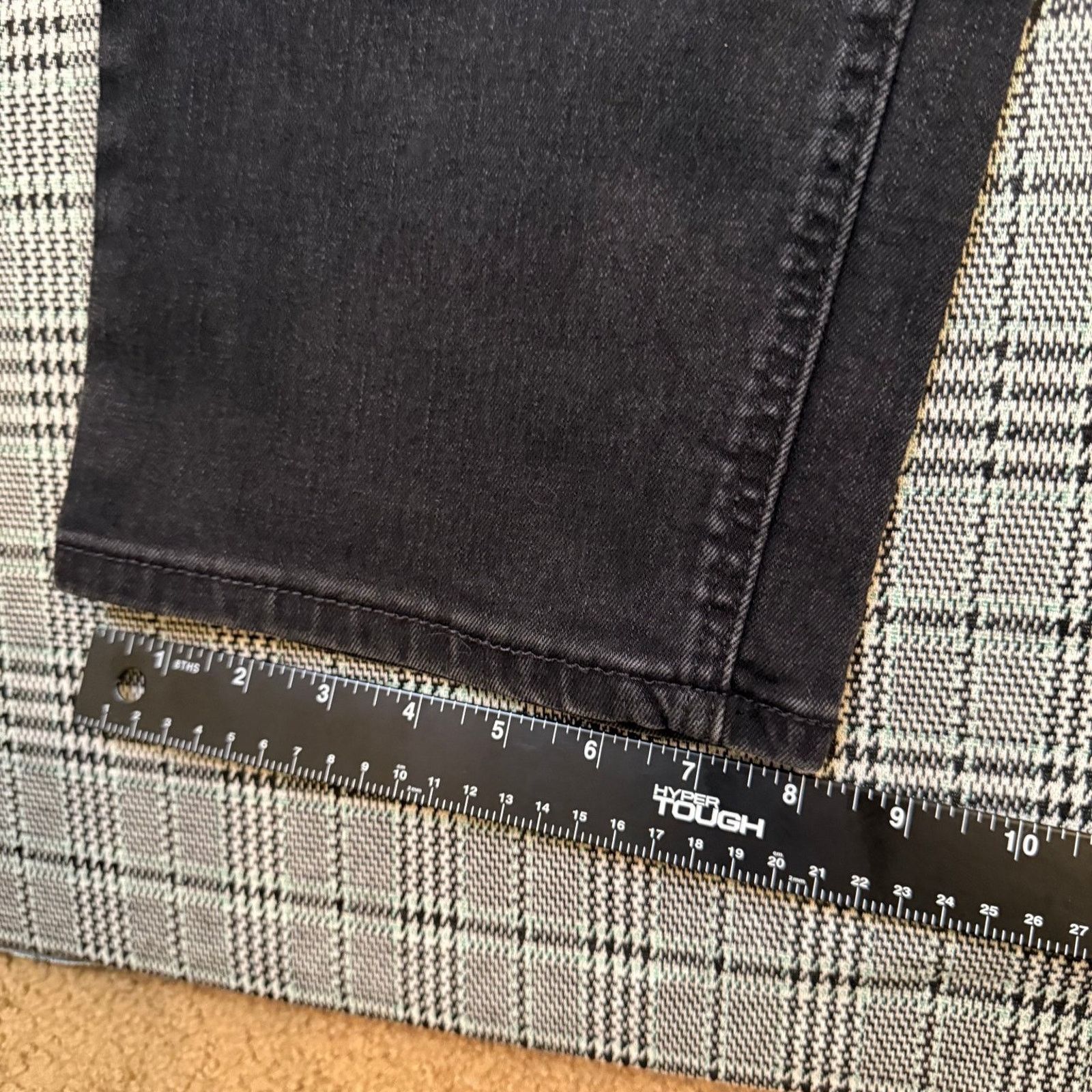 Levi's Levis 541 Men's Jeans Black Denim Straight Leg Stretch 38x36 Size US 38 / EU 54 - 5 Thumbnail