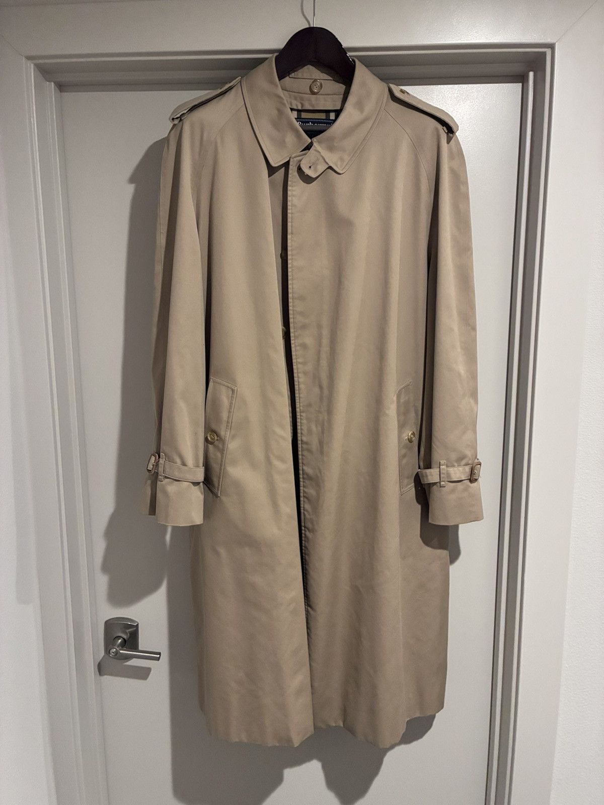 Burberry vintage Burberry trench coat Size US L / EU 52-54 / 3 - 1 Thumbnail