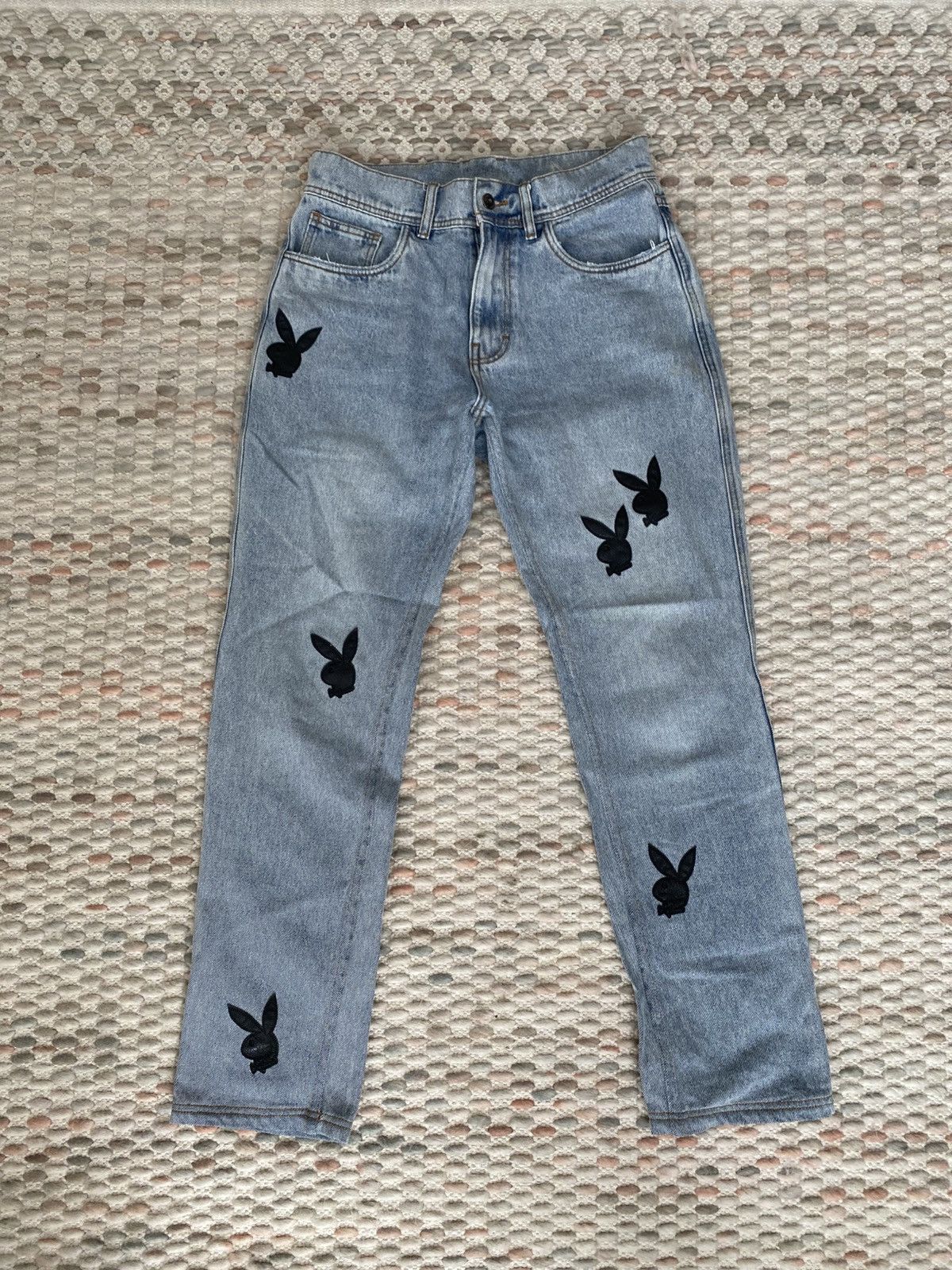 Pleasures x Playboy Light Denim Jeans