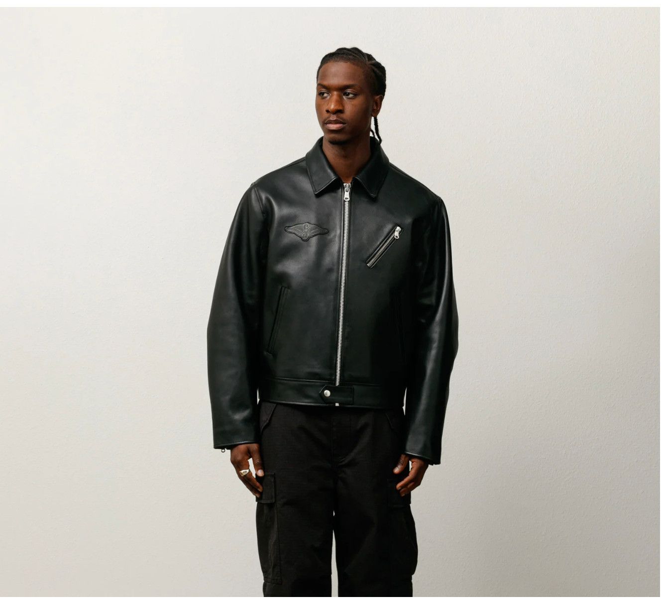 Stussy Stussy Leather Flight Jacket | Grailed